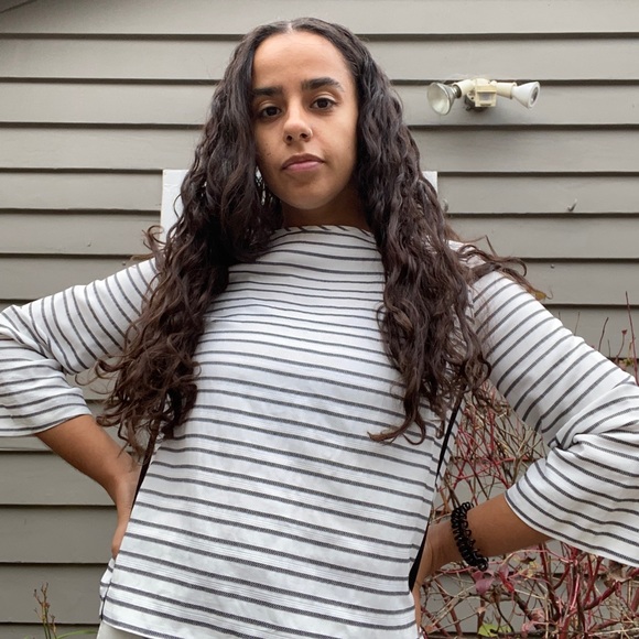 Maje - Striped Long Sleeve - Picture 4 of 5